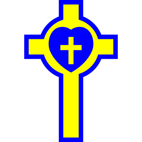 Lutheran colorful cross