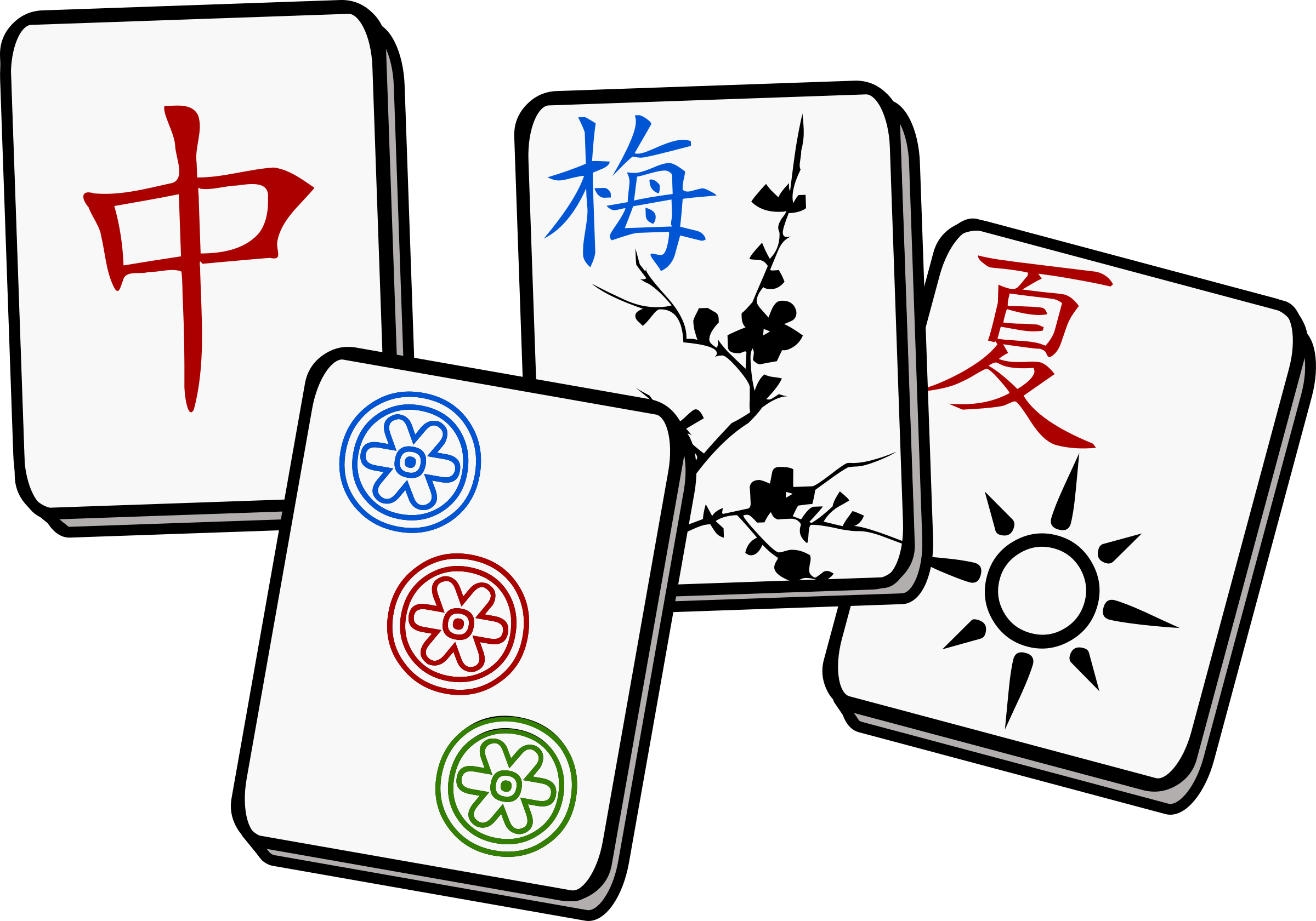 Apps-Mahjongg icon. PNG File: