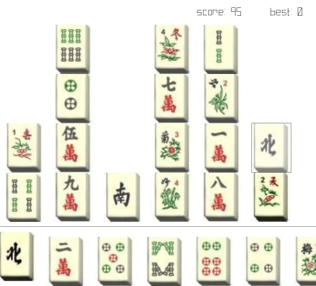 Mahjong Merlin, bamboo and ch
