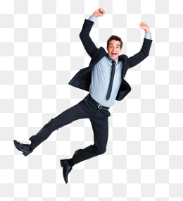 Man Jumping For Joy PNG - 50489