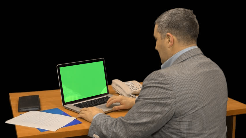 Man On Computer PNG HD - 148790