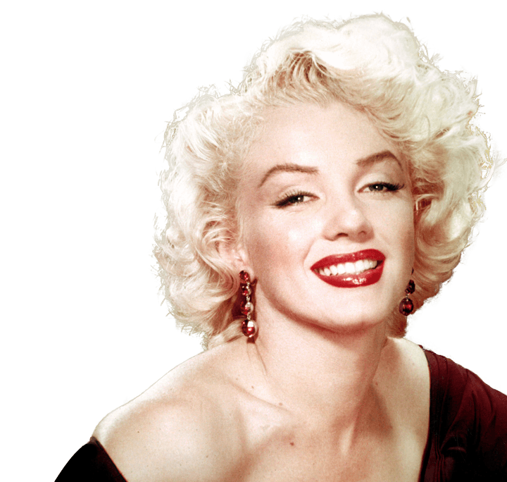 Marilyn Monroe, smile, and bl
