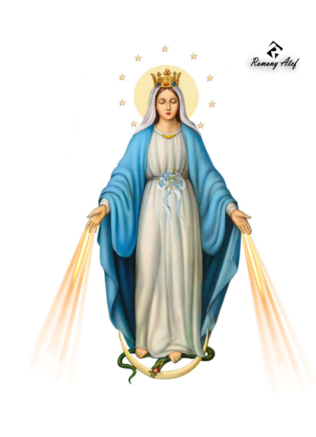 virgin - mary - png , by- sam