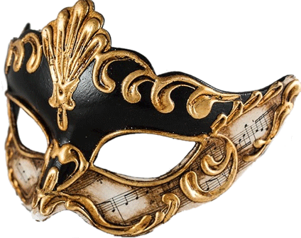 Venetian Masquerade Mask Musi