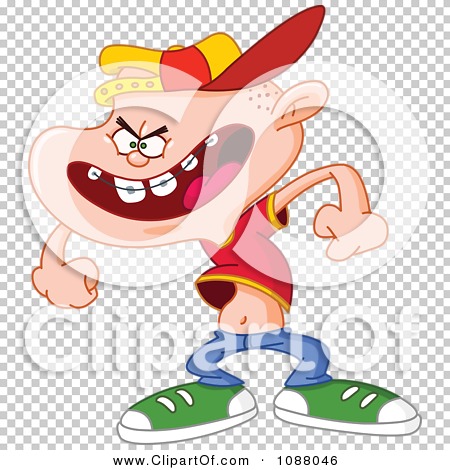 Cartoon Boy with rather corne