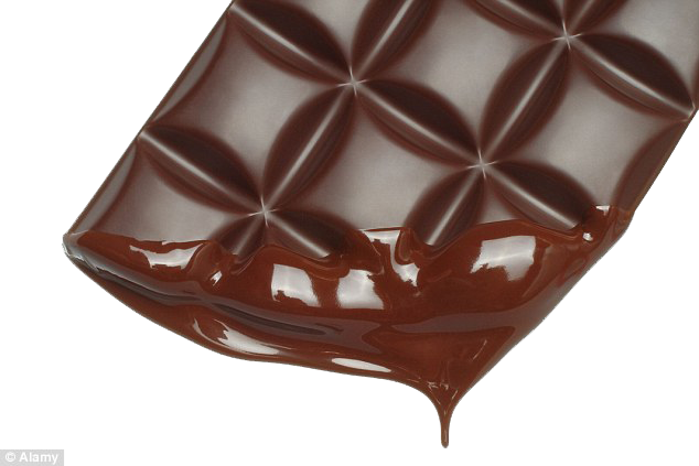 Melting Chocolate Bar PNG - 46319