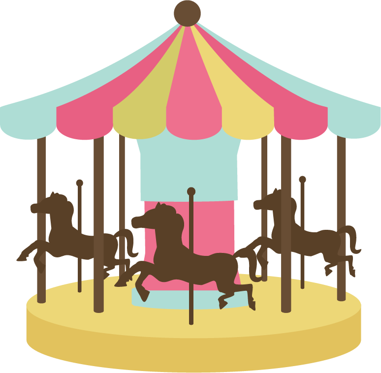 Carousel Merry Go Round SVG/P