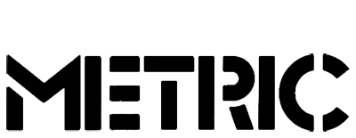 Metric Logo Vector