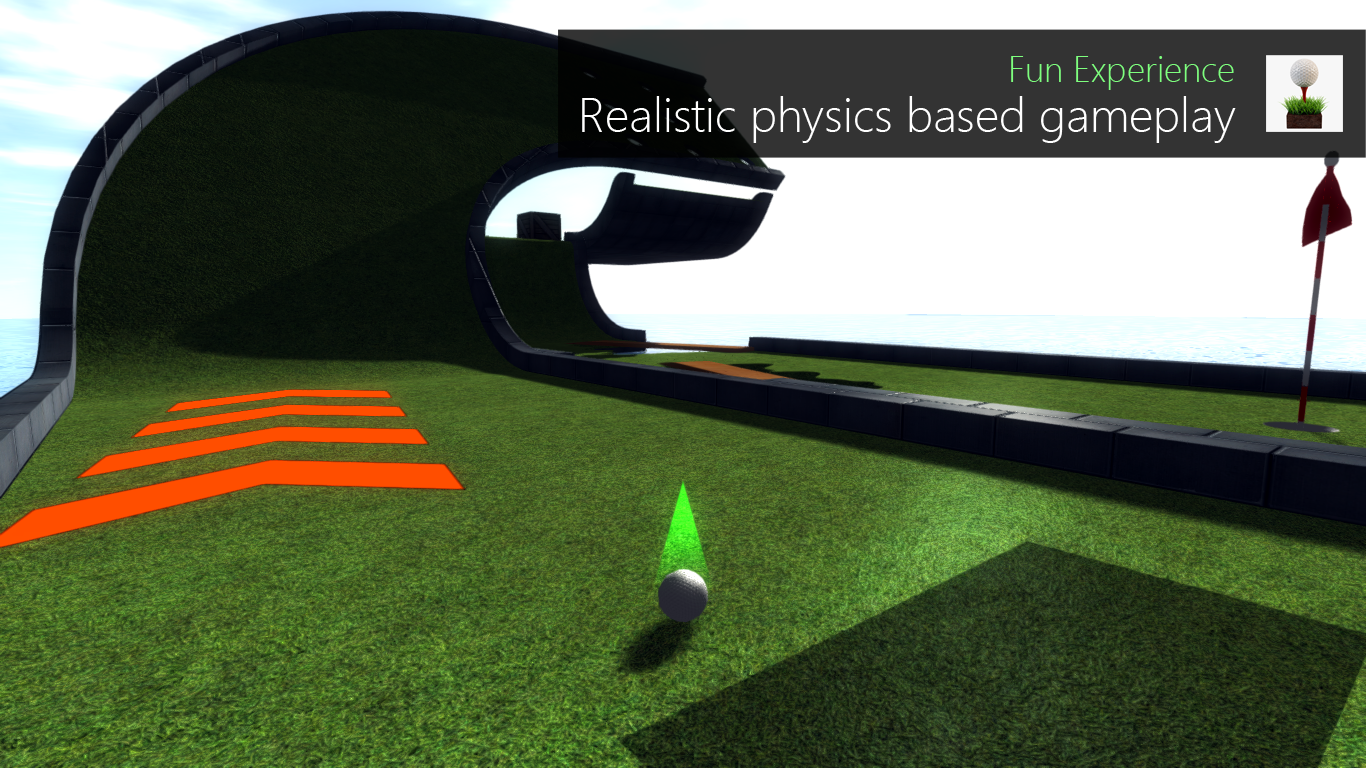 Mini Golf: Retro- screenshot