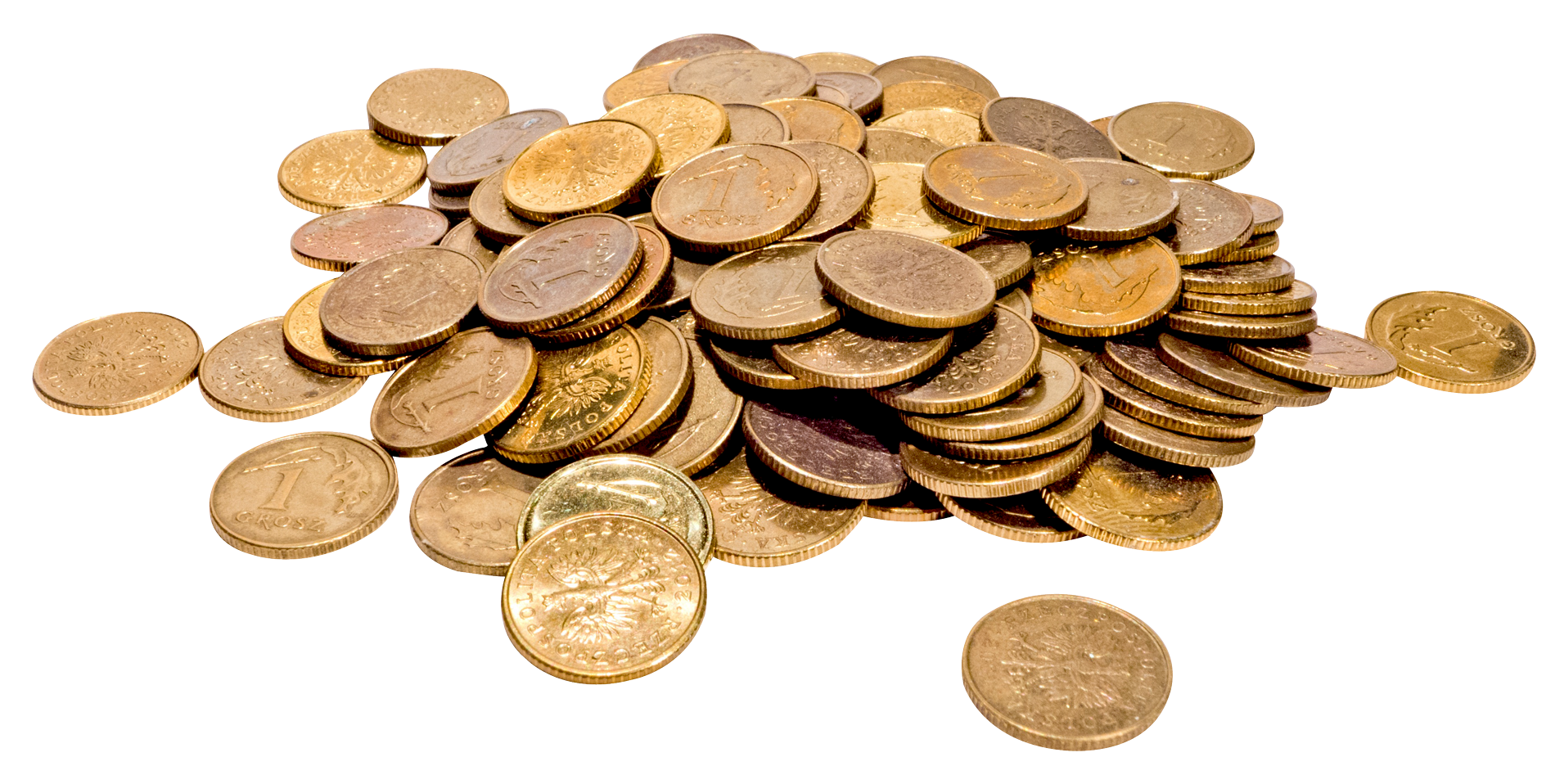 Money Coins PNG Transparent I