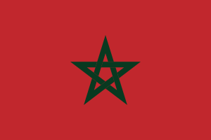 Click on the Flag Morocco Map