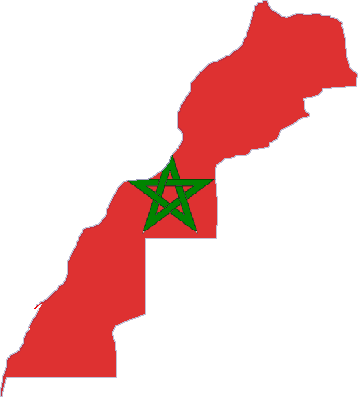 128x128 px, Flag Of Morocco I