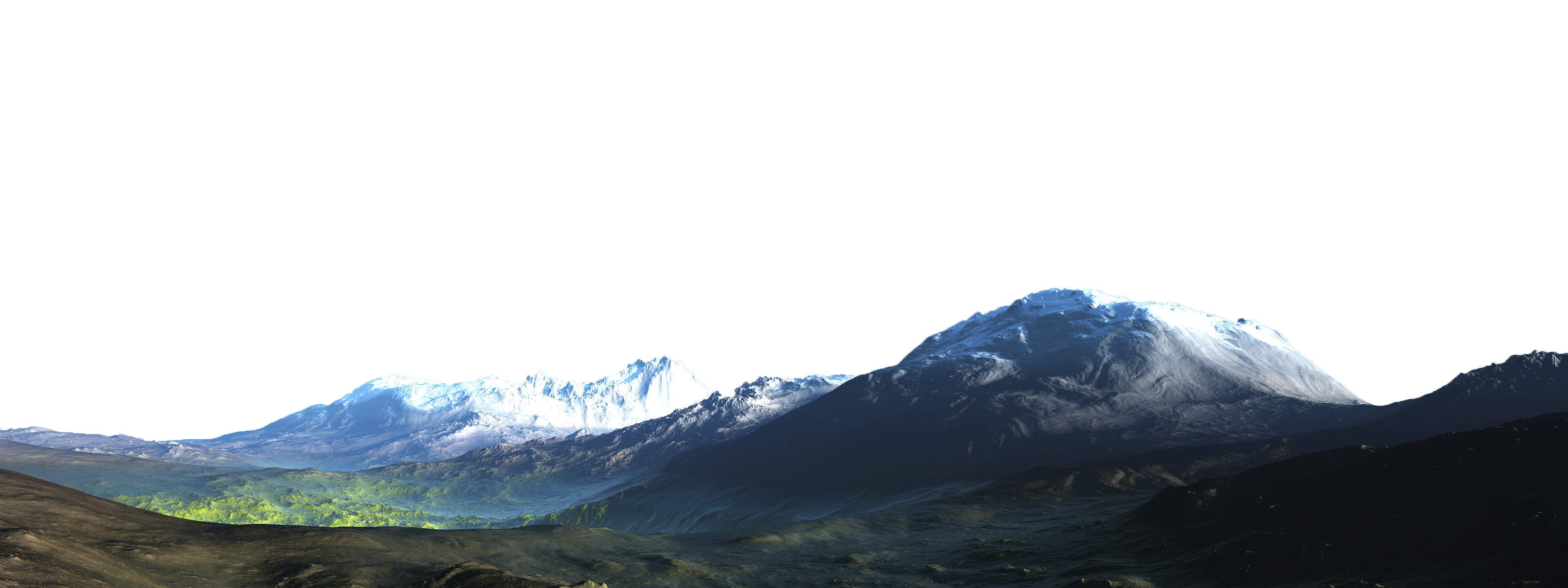 Mountain Range PNG HD - 151151
