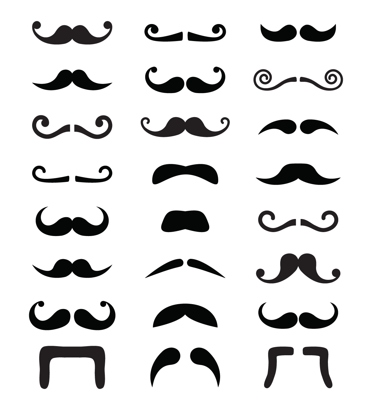 Moustache Styles PNG - 61115