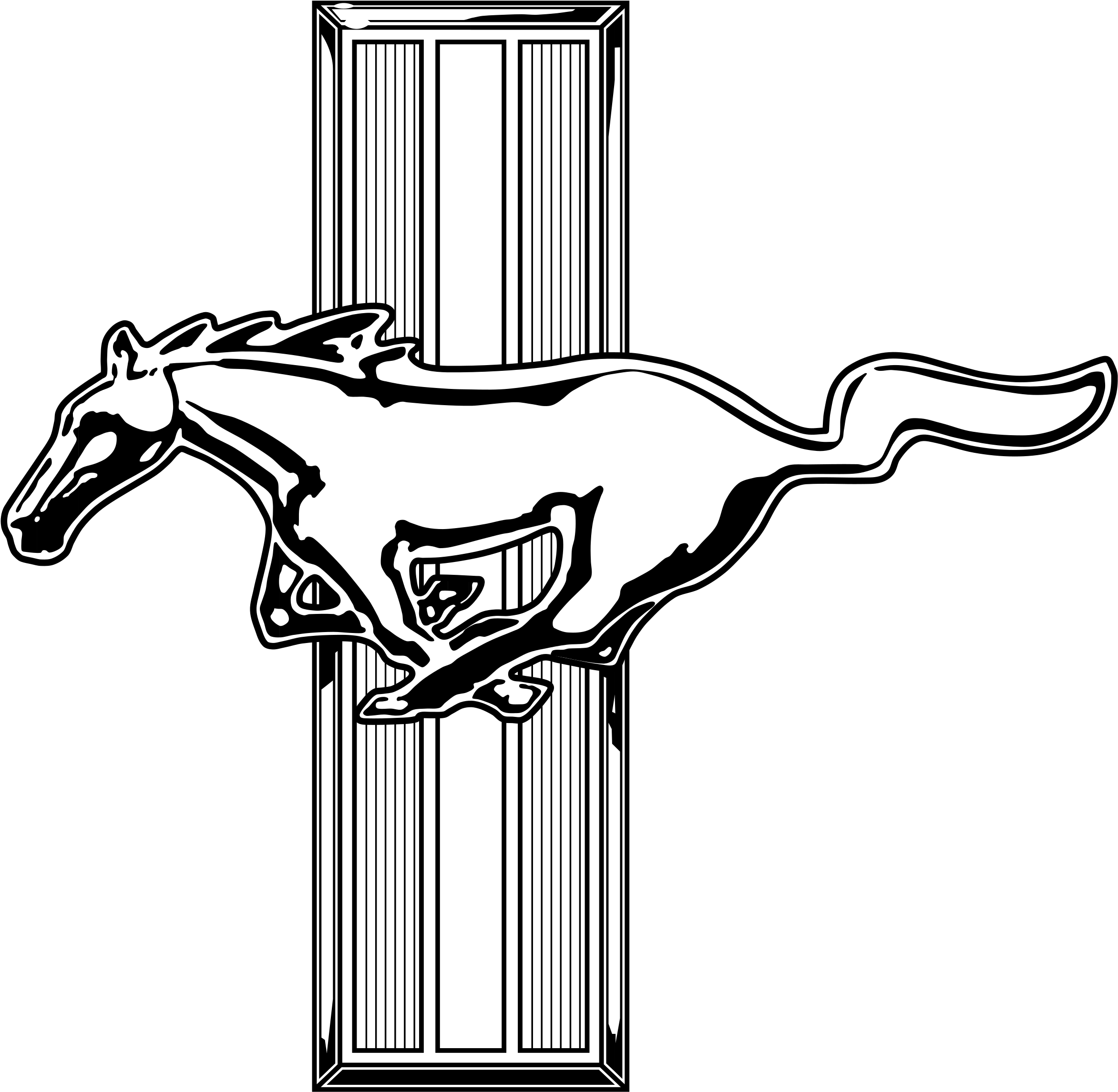 Mustang Logo PNG - 177924