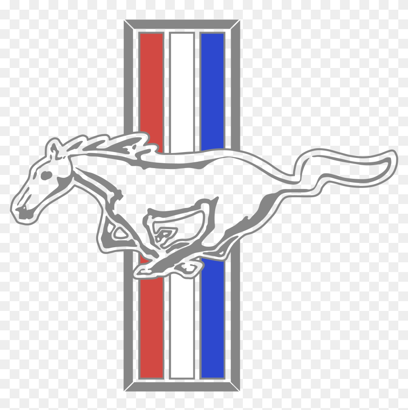 Mustang Logo Png File Black F