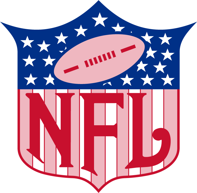 The NFL logo and the NFL shie