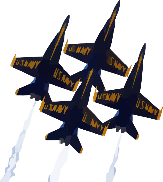 Navy Airplane PNG - 166675