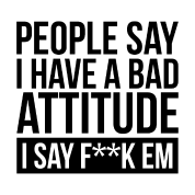 Negative Attitude PNG - 70699