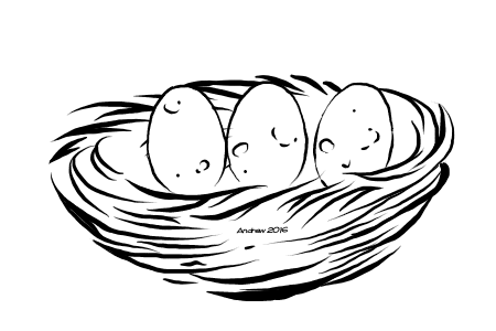 Nest Drawing PNG - 74587