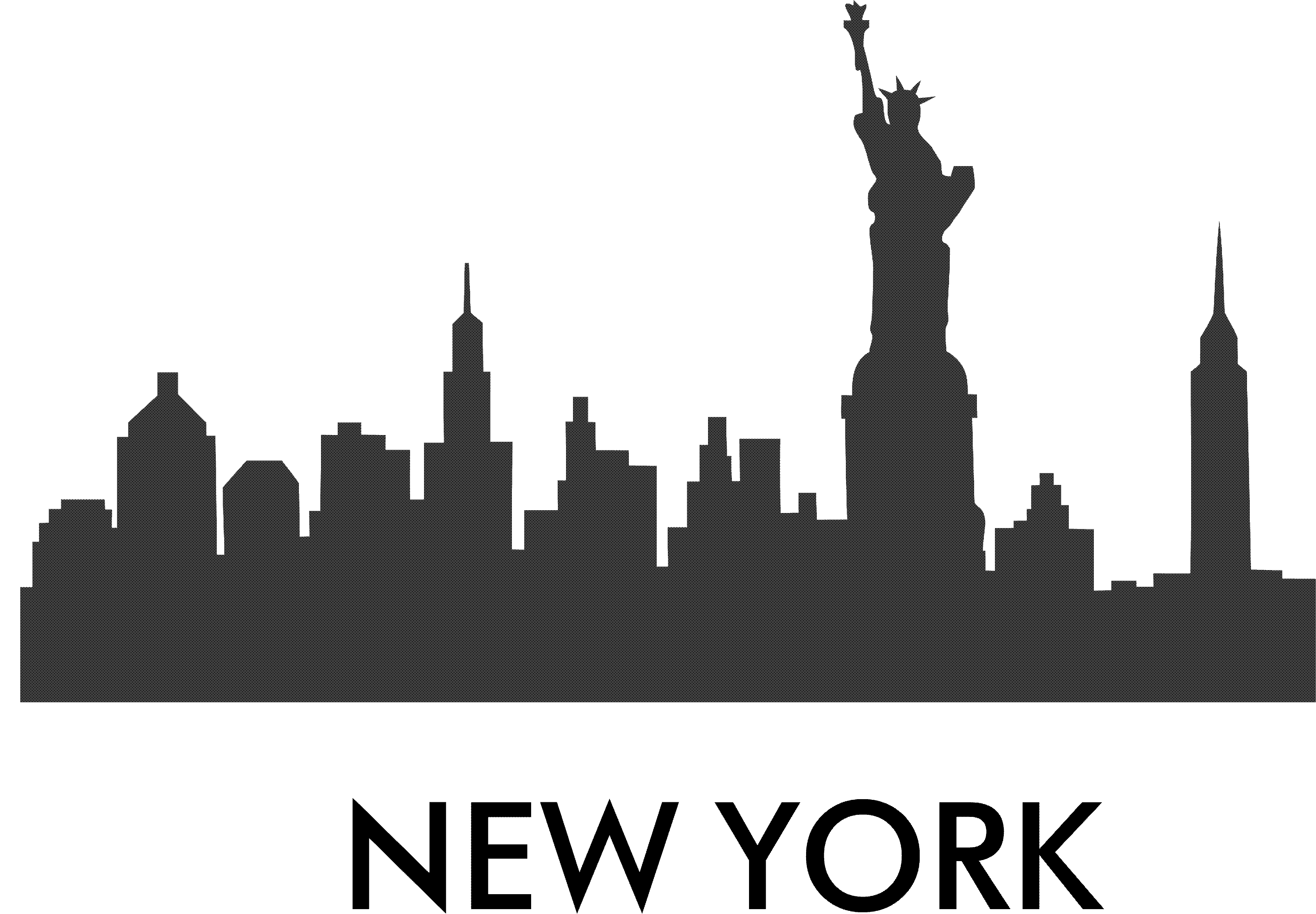 New York City PNG Skyline - 87044