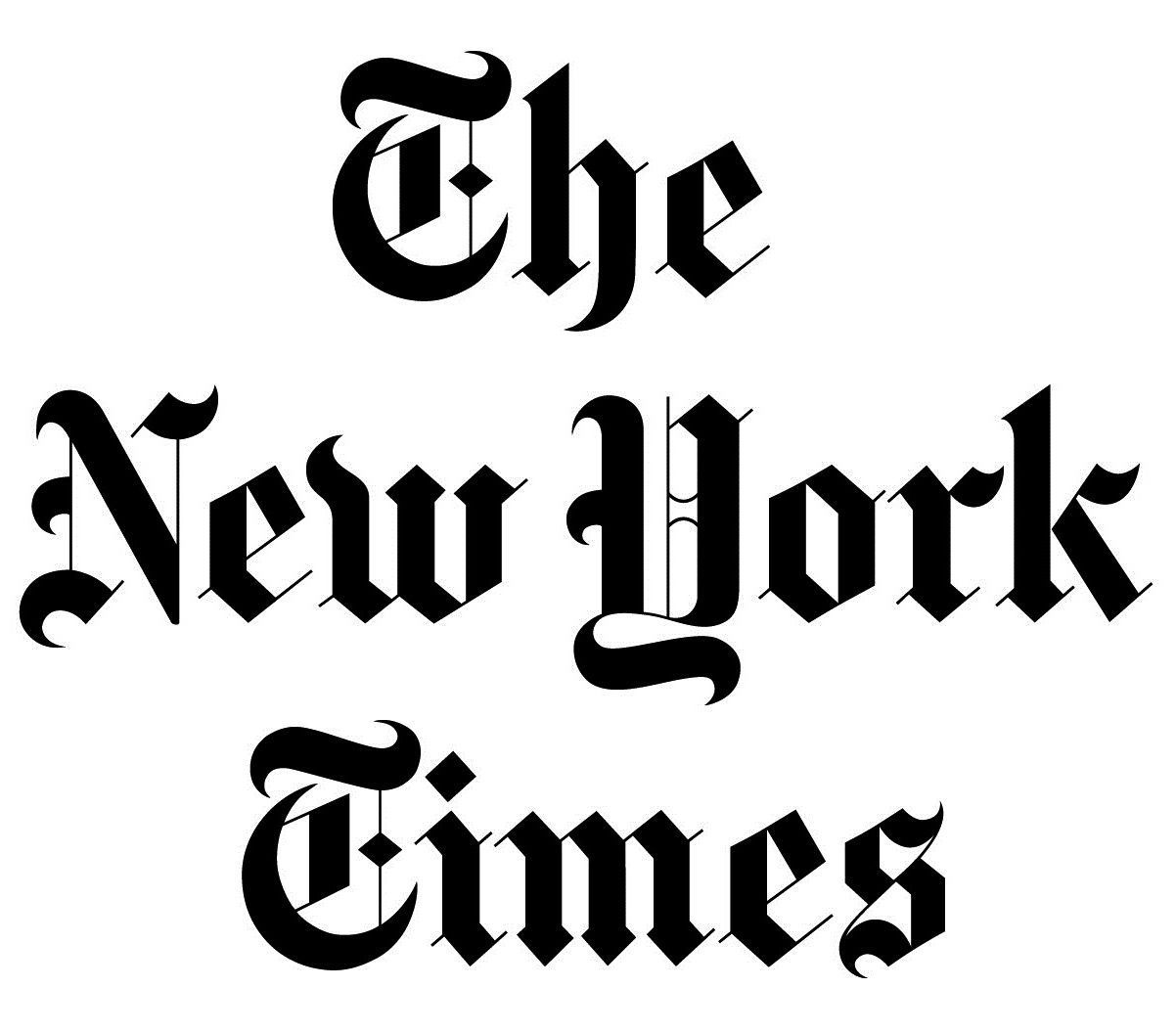 New York Times Logo PNG - 179813