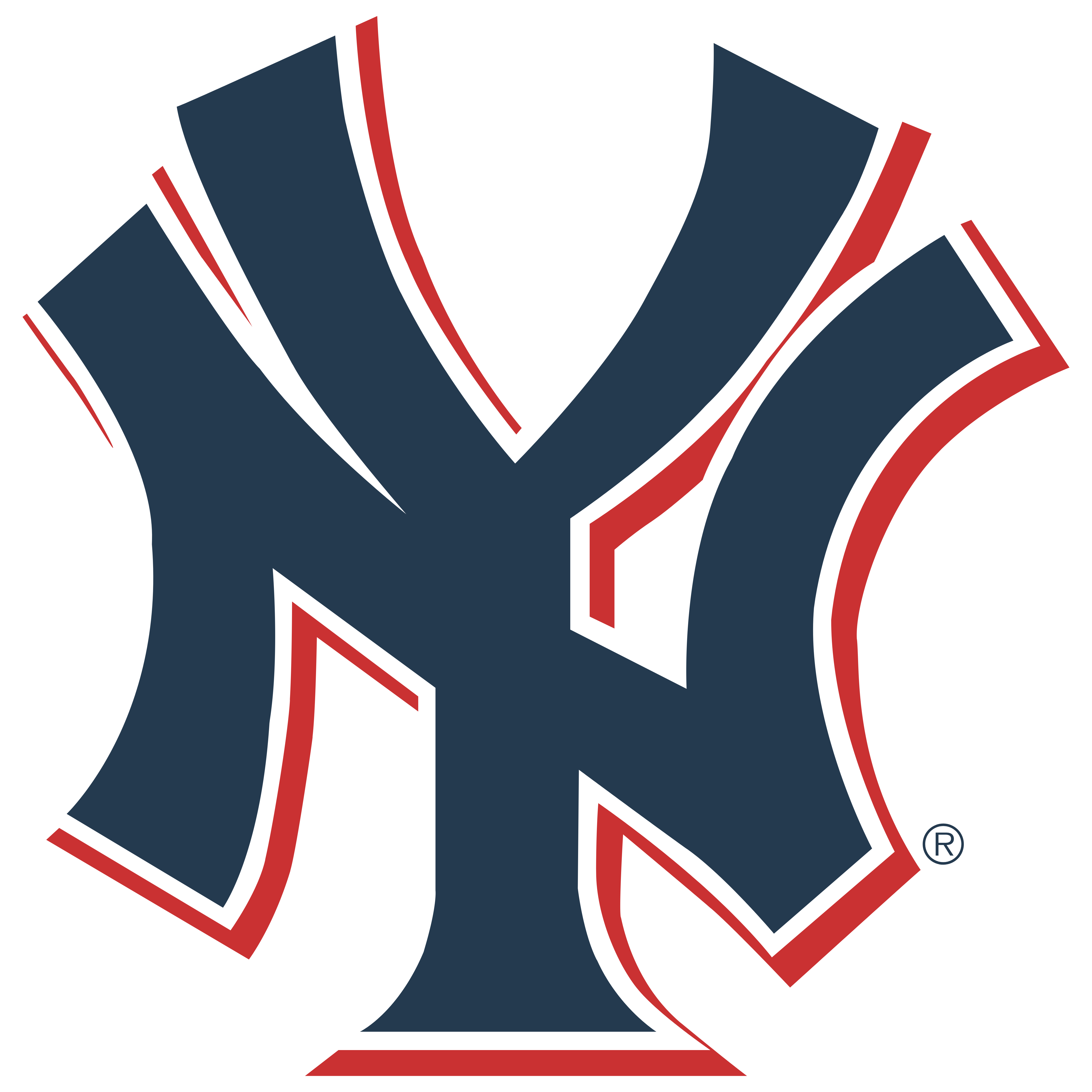 White Yankees Logo 4 By Erin 