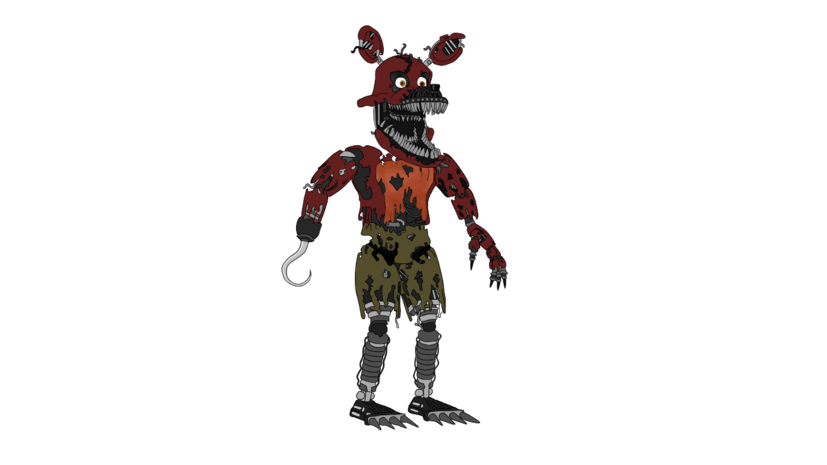 Nightmare Foxy PNG - 10739