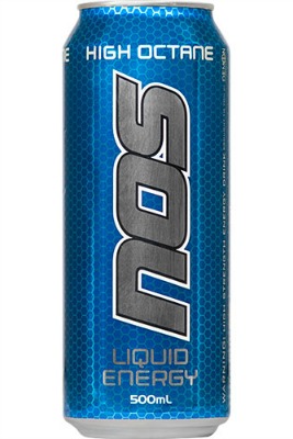 NOS Energy Drink Logo by Crow