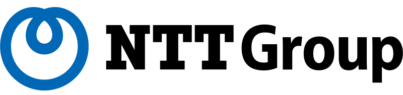 NTT Group logo. Some logos ar