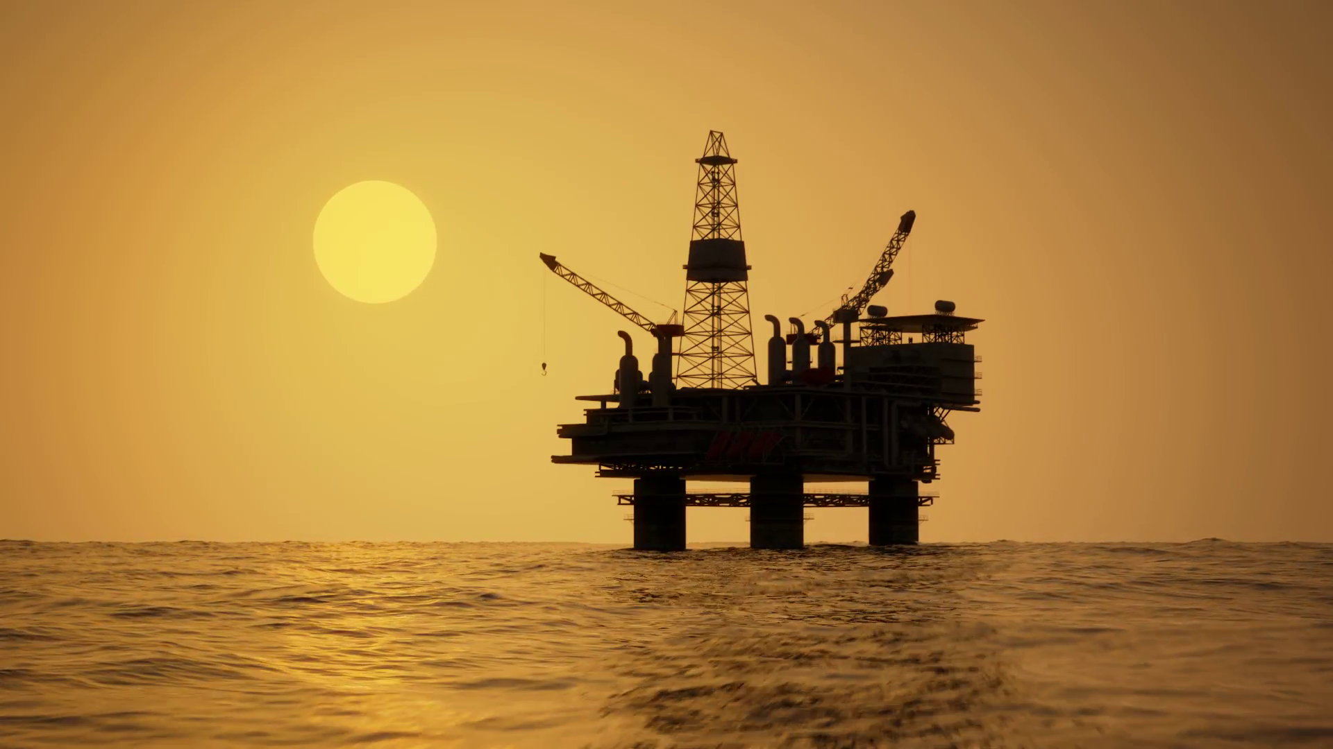 Oil Rig Drilling Platform Oce