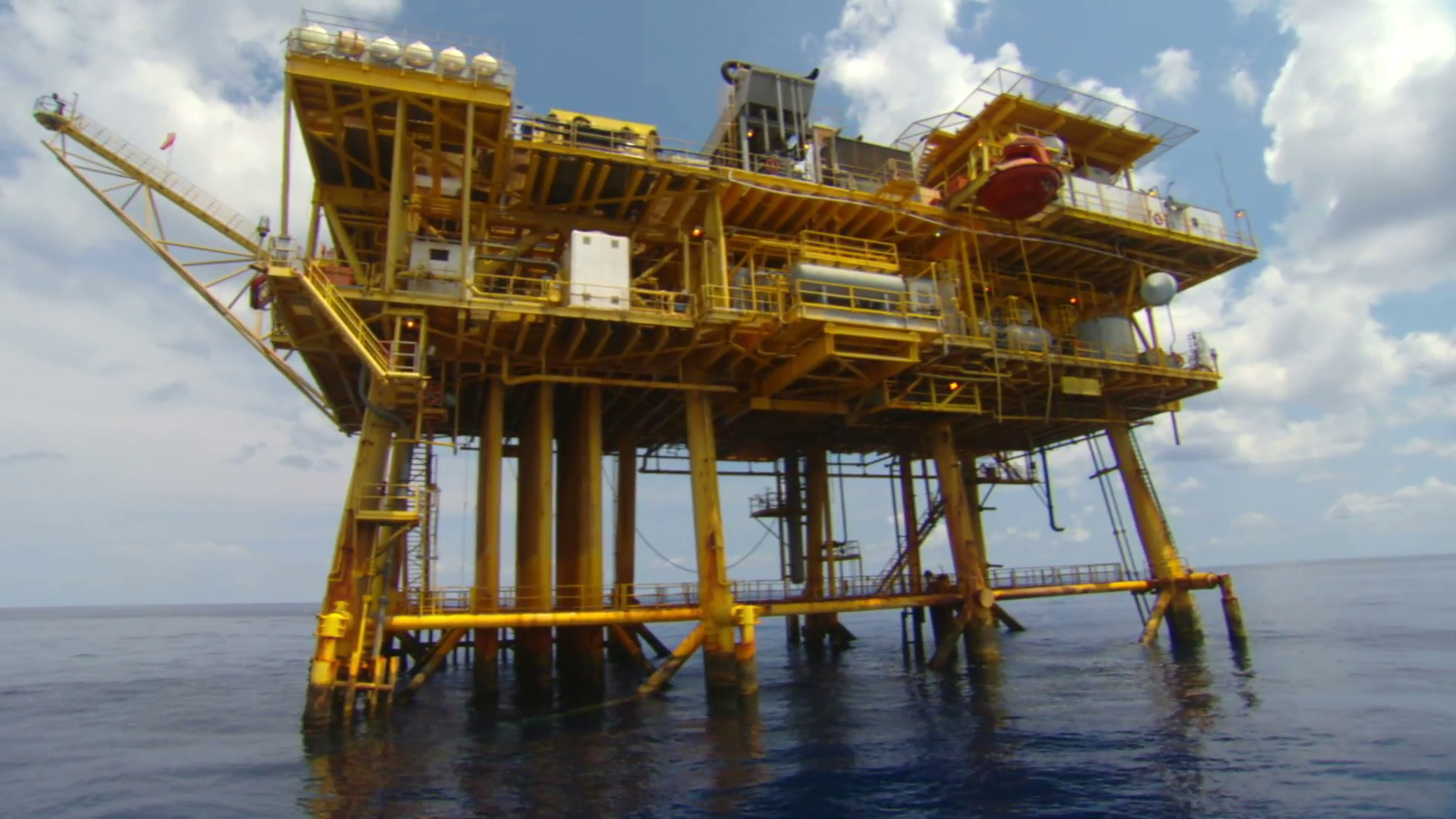 oil rig tock footage video gu
