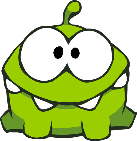 Om Nom from Cut The Rope! by 