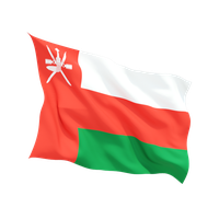 Download flag icon of Oman at