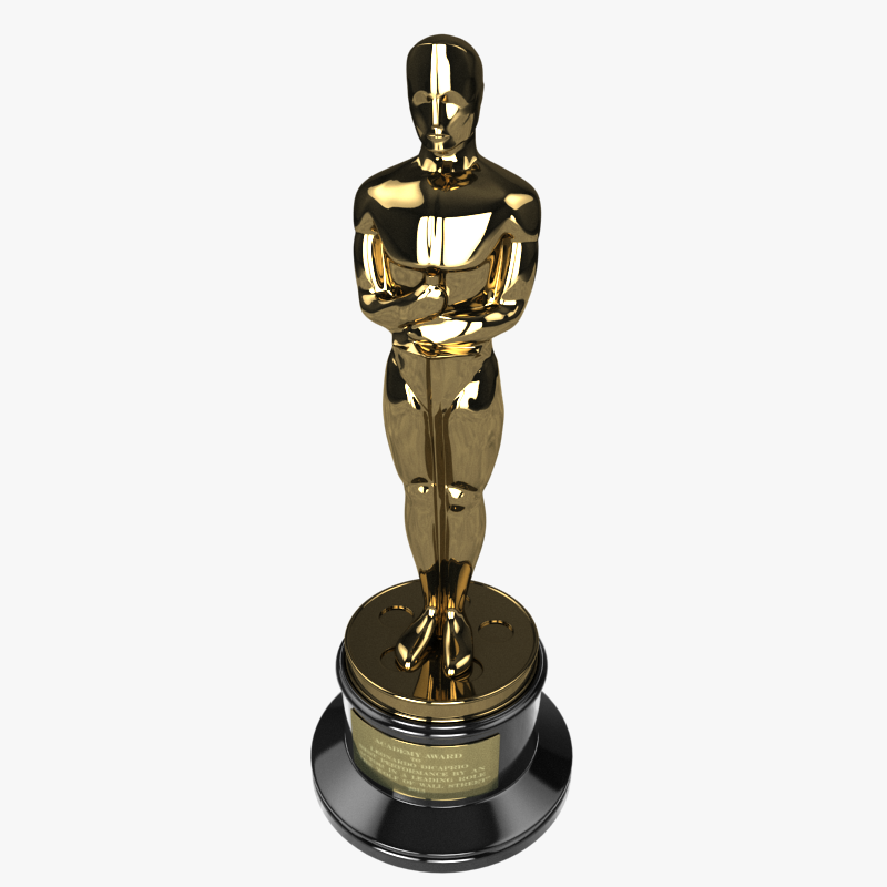 Oscar Award Trophy PNG - 72826