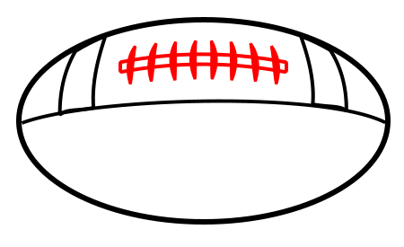 pin Football clipart oval obj