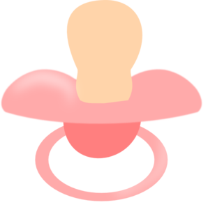 Pacifier png vector material,
