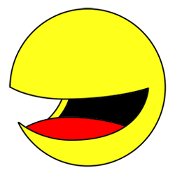 Classic Pacman cartoon drawin
