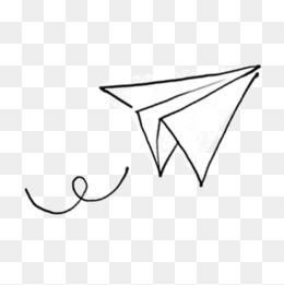 Paper Airplane PNG HD - 148601