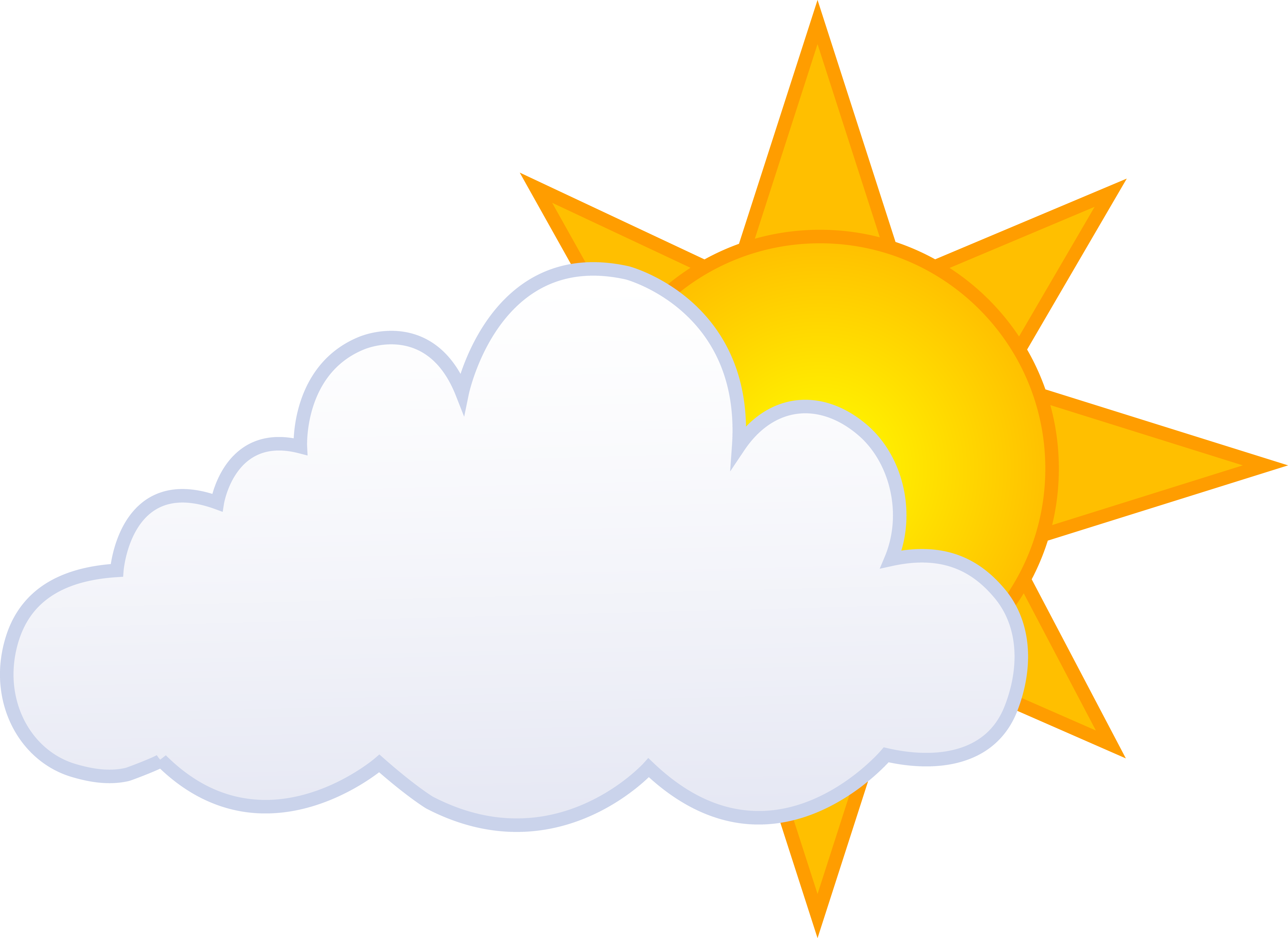 Partly Cloudy PNG HD - 143488