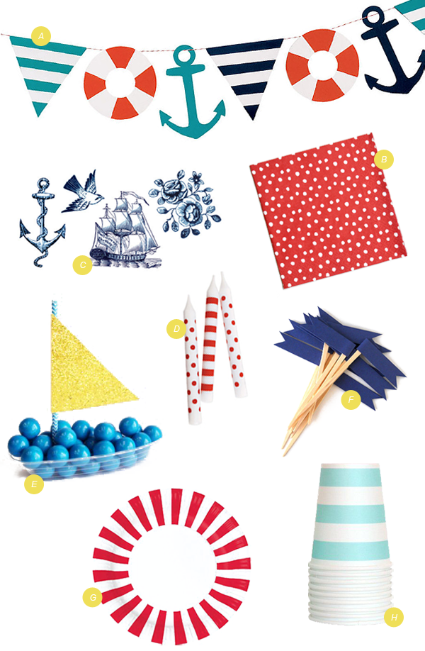 Nautical Party Supplies | Oh 