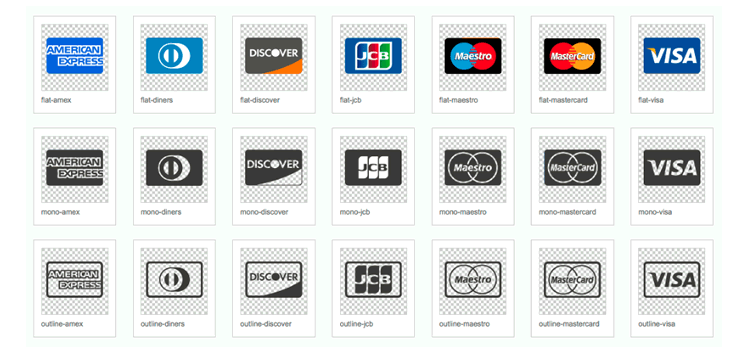 SVG Credit Card Provider Icon