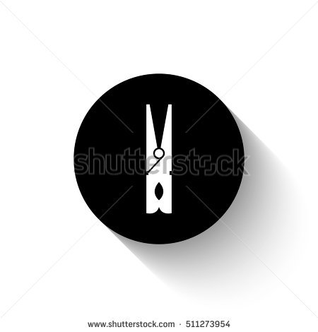 Peg PNG Black And White - 72236
