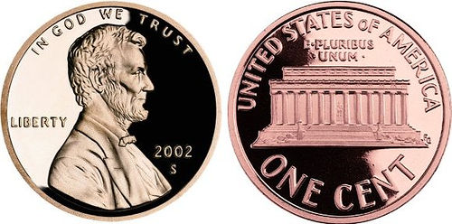Penny Front And Back PNG - 170919
