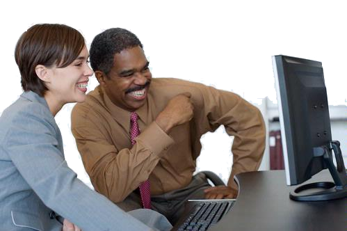 People Using Computer PNG - 80159