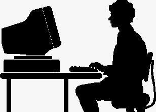 People Using Computer PNG - 80154