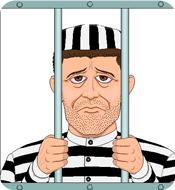 Person Behind Bars PNG - 154936
