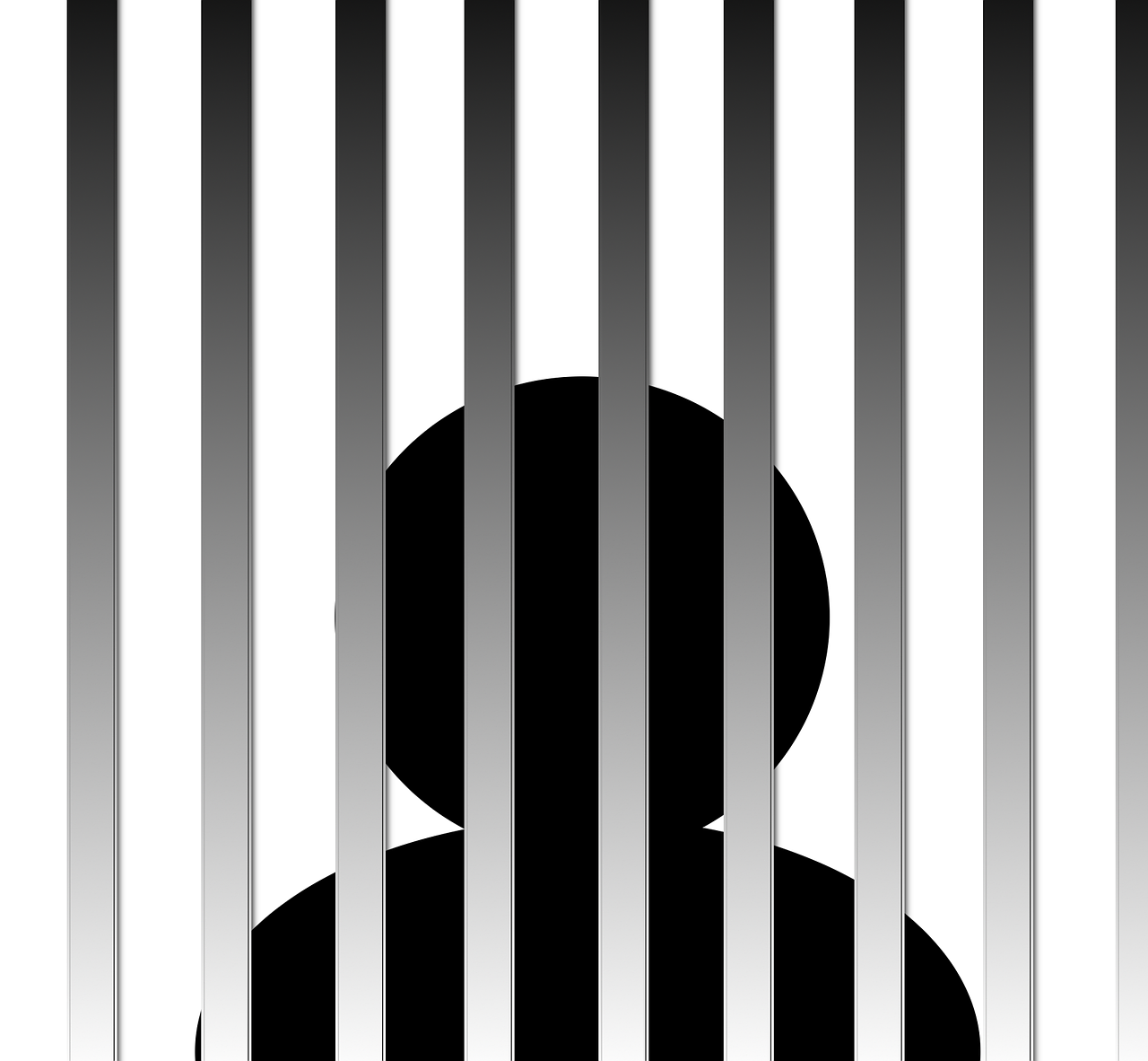 Person Behind Bars PNG - 154941