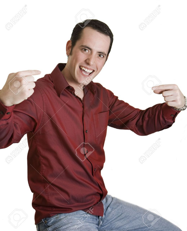 Person Pointing At Himself PNG - 47362