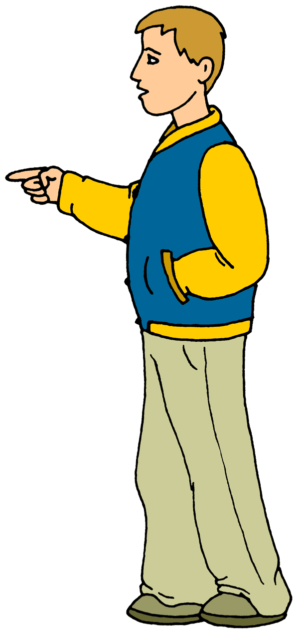 Person Pointing At Himself PNG - 47364